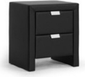 Frey Upholstered Modern Nightstand