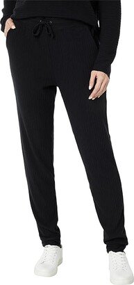 London Rib Joggers (Black) Women's Casual Pants