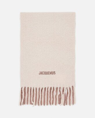 L'echarpe Moisson Alpaca Fringe Scarf