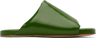 Green Cushion Slides