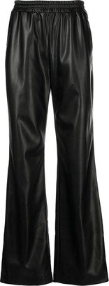 Trey vegan leather trousers-AA