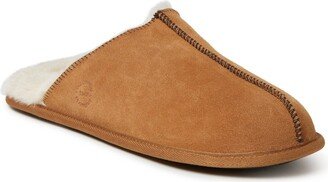 Men's Bradford Genuine Suede Closed Toe Scuff Slippers