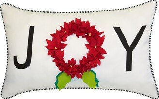 Edie At Home Holiday Joy 14x24 Decorative Throw Pillow