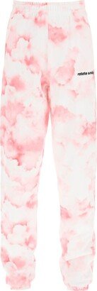 mimi printed cotton sweatpants