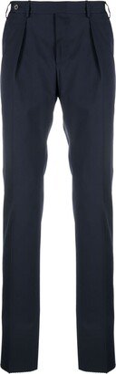 Straight-Leg Tailored Trousers-BU