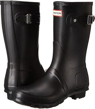 Short (Black Matte) Women's Rain Boots