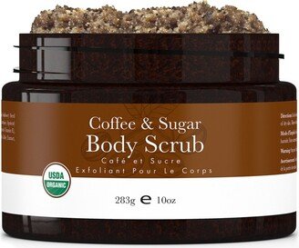 Beauty by Earth Organic Coffee & Sugar Body Scrub 10 oz.