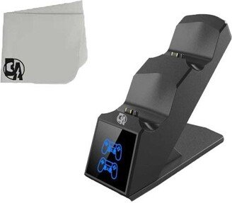 PlayStation 4 Charger Usb Charging Dock Station Compatible with Dualshock 4 Bolt Axtion