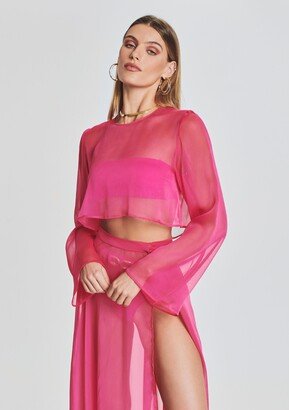 Grace Cropped Shirt