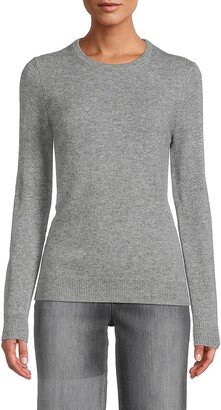 Solid Cashmere Pullover