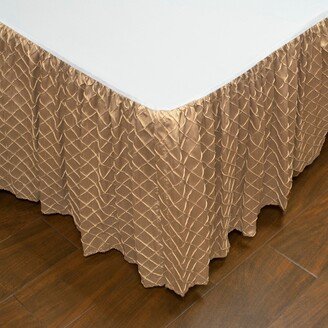 Botticelli Brown Luxury Bed Skirt