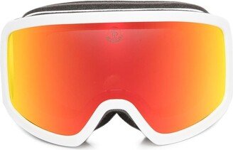 Moncler Eyewear Logo-Detail Ski Goggles