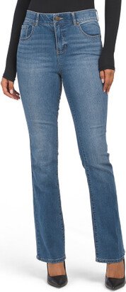 High Waisted Recycled Total Solution Skinny Bootcut Jeans for Women