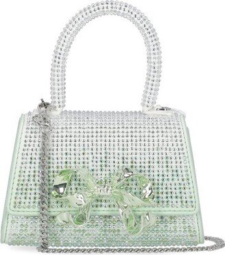 Embellished Top Handle Bag