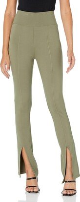 Women's Uma High-Rise Flare Pants Olive