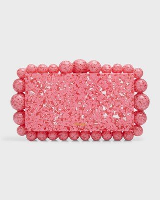 Eos Beaded Acrylic Clutch Bag