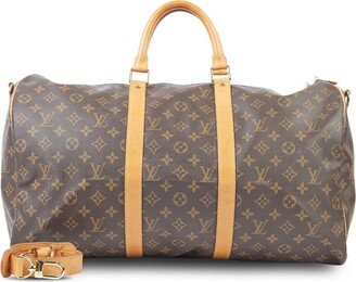 Monogram Canvas Keepall Bandouliere (Authentic Pre-Owned)-AB