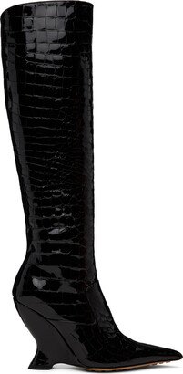 Black Punta Boots