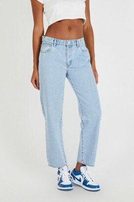 Abrand Jeans Abrand 95 Mid Straight Crop Jean