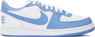 Blue & White Terminator Low Sneakers