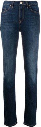 High-Rise Slim-Fit Jeans-AA