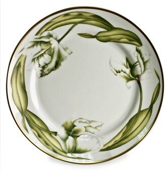 White Tulips Dinner Plate