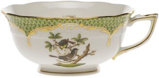 Rothschild Bird Borders Green Teacup #1