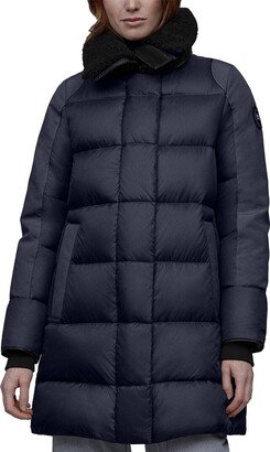 Altona Black Label Leather-Trim Down Parka-AA