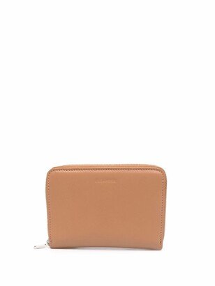 Zip-Around Leather Wallet-AA