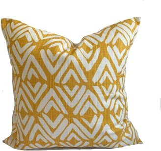 One Quality Premier Pillow Cover, Mustard Yellow Pillow, Decorative Throw Pillow, Accent Traditional Case