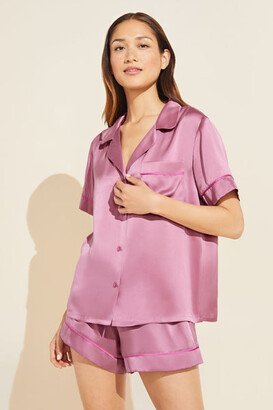 Inez Washable Silk Short PJ Set-AC