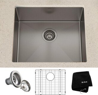 Standart Pro 21 in. 16 Gauge Undermount Single Bowl Stainless Steel Kitchen Sink