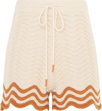 Junie Textured Knit Shorts