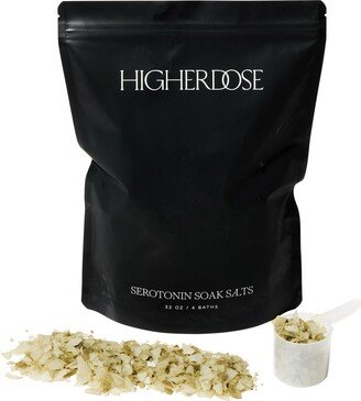 HigherDOSE Serotonin Soak - Magnesium Bath Salt for Muscle Relaxation & Mood Boost