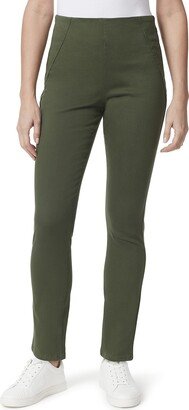 Women's Tessa Tummy Control Pull On Slim Straight Jean-AB