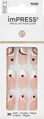 KISS Products imPRESS Fake Nails - Skylight - 33ct