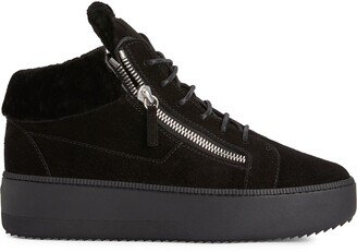 Kriss suede platform sneakers