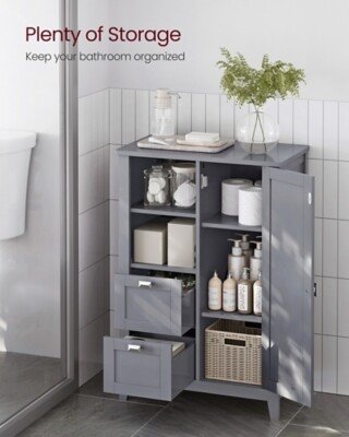 VASAGLE Bathroom Cabinet-AC