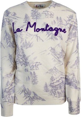 La Montagne Crewneck Knitted Jumper