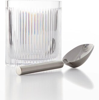 Waterford Crystal Aras Ice Bucket with Scoop