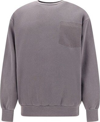 Pocket Detailed Crewneck Sweatshirt