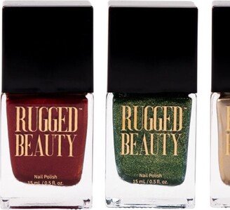 Rugged Beauty Cosmetics Home For The Holidays 4-Bottle Nail Polish Collection