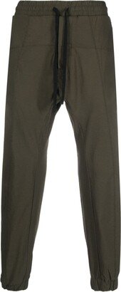 Drawstring Tapered Trousers-AD