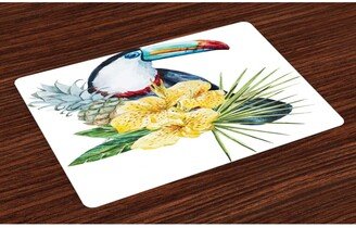 Tropical Animals Place Mats, Set of 4