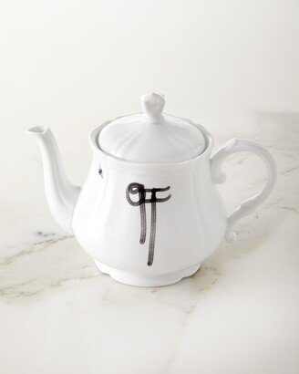 Off White c/o Ginori 1735 6-Cup Porcelain Teapot