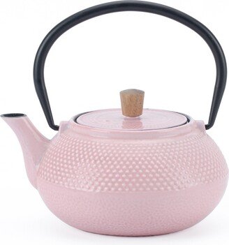 Minimal Enameled Cast Iron Teapot - Dot