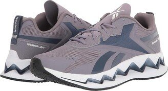 Men's Zig Elusion Energy Cross Trainer (Gravity Grey/Smoky Indigo/Glass Pink) Men's Running Shoes