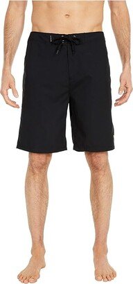 One Only 2.0 21 Boardshorts (Black/Volt) Men's Swimwear