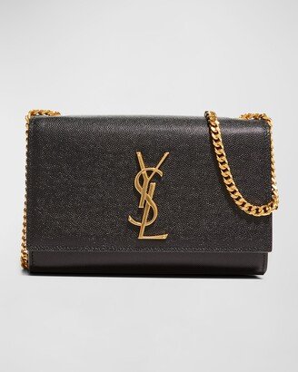 Kate Small Monogram Grain de Poudre Crossbody Bag on Chain