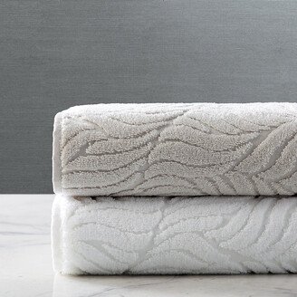 Sculpted Oasis Bath Towels